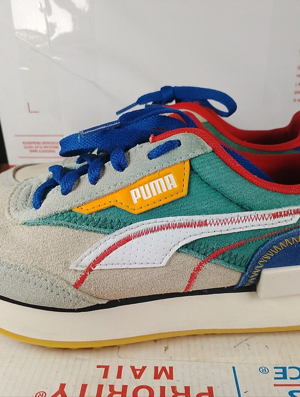 PUMA Future Rider NH Multicolor Sneakers Kid's/Toddler Size 4.5 Shoes 390588-01
